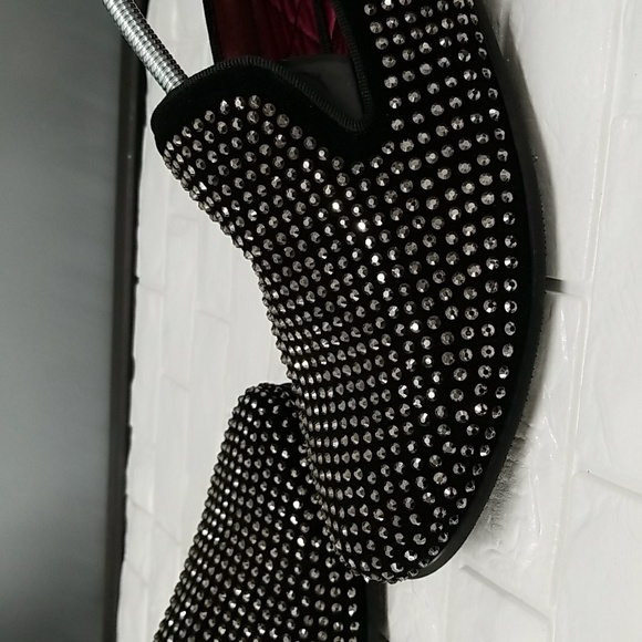 Steve Madden Men's Caviar Rhinestone Loafers - Size 11 - Picture 6 of 10
